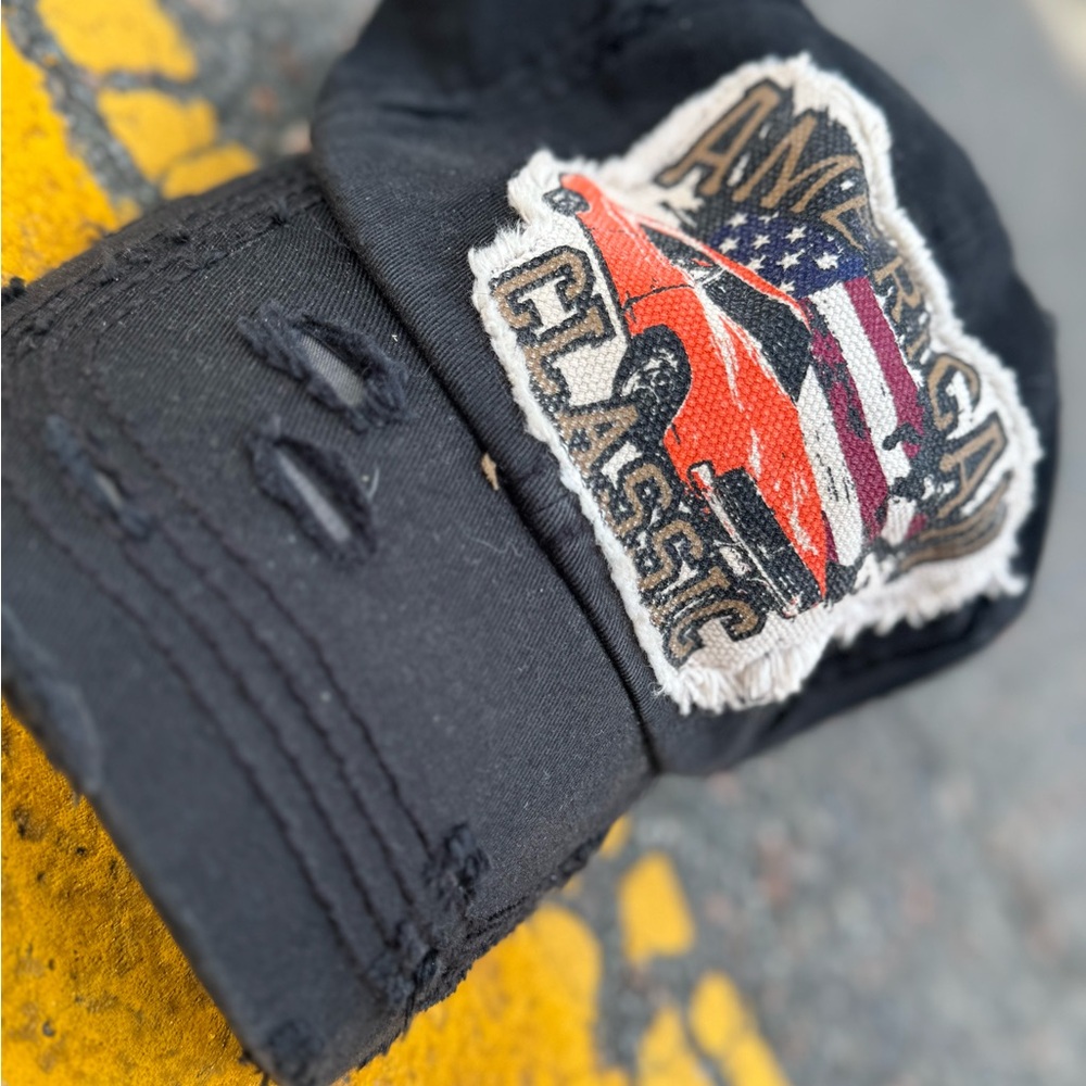 Black American Classic Cap